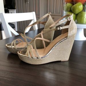 Badgley Mischa Jewel Tatsu Wedge Sandal